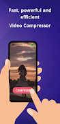 Video Compressor reduce size الملصق