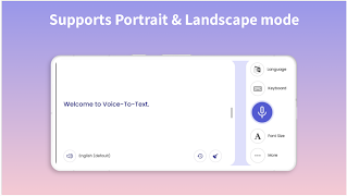 برنامهنما Voice-To-Text عکس از صفحه