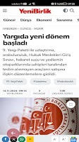 Yeni Birlik Gazetesi captura de pantalla 1