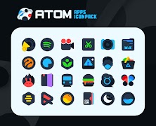 Atom IconPack 스크린샷 3