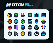 Atom IconPack स्क्रीनशॉट 3