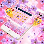 Beautiful SMS Keyboard Themes 2018 截圖 7