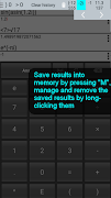 Complex Scientific Calculator captura de pantalla 3
