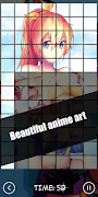 Simple puzzles: Anime captura de pantalla 3
