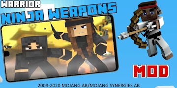 Ninja Swords Mod [Ninja Mobs] screenshot 2