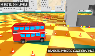 Blocky Bus Parking poster