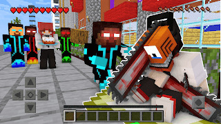 Chainsaw Man Mod For Minecraft Screenshot 4