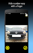 Hide Car Number Plate कार नंबर स्क्रीनशॉट 1