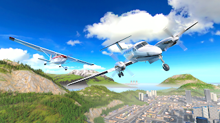 Airplane Flight Simulator स्क्रीनशॉट 7