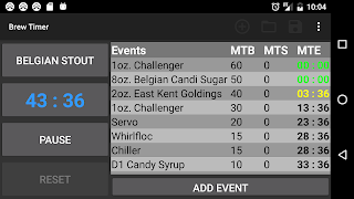 Brew Timer syot layar 3
