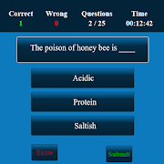 life science MCQ スクリーンショット 2