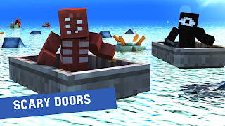 Scary Doors Mod Skin Minecraft 스크린샷 1