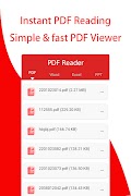 PDF Reader imagem de tela 1