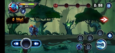 Blue Warrior screenshot 1