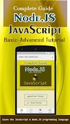 Learn Use JavaScript and Node. ポスター