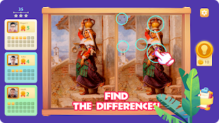 برنامه‌نما Difference Master: Free Puzzle عکس از صفحه