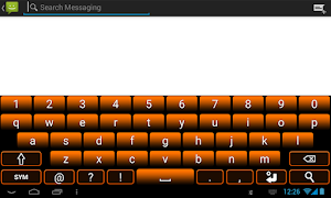 برنامه‌نما Orange Keyboard عکس از صفحه