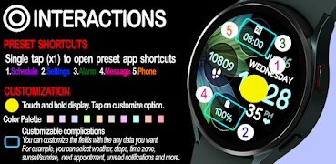Daisy Bloom 2 Watch Face capture d'écran 2