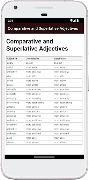 Comparative & Superlative Adj Poster