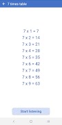 Voice Multiplication Table screenshot 2