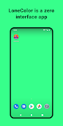 برنامه‌نما LoneColor (Zero Interface App) عکس از صفحه