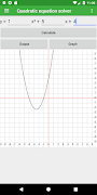 Quadratic Equation Solver تصوير الشاشة 1