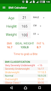 BMI Calculator screenshot 1