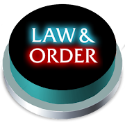 Law and Order Button Poster