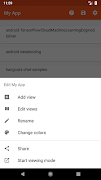 App Creator captura de pantalla 3