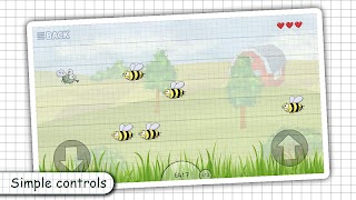 برنامه‌نما Doodle Fly - Bee Attack عکس از صفحه