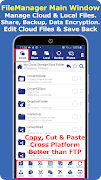 برنامه‌نما Cloud File Manager عکس از صفحه