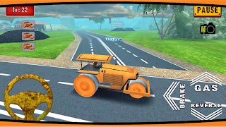 برنامه‌نما Road Roller Construction 3D عکس از صفحه
