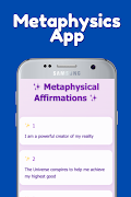 Metaphysics App Ekran Görüntüsü 1