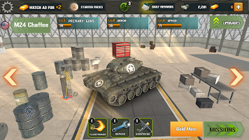 Battlefield Tank poster