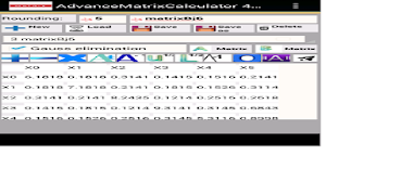 Advanced Matrix Calculator تصوير الشاشة 6