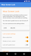 Wear Screen Lock poster