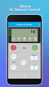 Electra AC Remote Control ภาพหน้าจอ 1