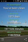 CleanTime Counter screenshot 2