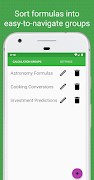 FormulaPro Custom Formula Calc penulis hantaran