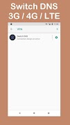 برنامه‌نما Switch DNS (WiFi / Bluetooth / عکس از صفحه
