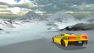 برنامه‌نما Corvette C7 Drift Simulator عکس از صفحه