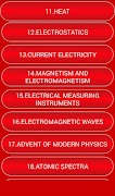 Physics XII تصوير الشاشة 1