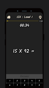 برنامه‌نما Multiplication Math Game 15X عکس از صفحه