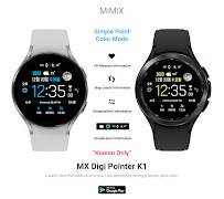 MIMIX MX Pointer K1 Watchface ภาพหน้าจอ 3
