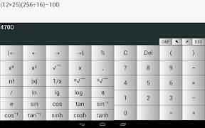 7 Schermata Calculator Sharp Pro