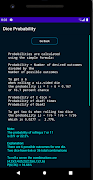 Dice Interactive Probability captura de pantalla 5