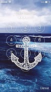 Ocean Anchor Lock Screen screenshot 1