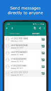 WhatsOpen chat without saving ภาพหน้าจอ 3