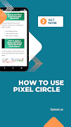 Pixel Circle Chart captura de pantalla 3