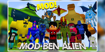 Mod Ben Alien For Minecraft PE 海报